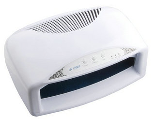 Harmless 54W UV Lamp With 6 Pieces 9W Ultraviolet Bulbs For Personal Nail Care