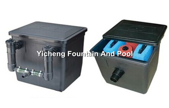 Biological UV Filtration Pond Filter For 4m³ Garden / Fish Ponds 50L Volume