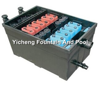 UV Lamp Filtration System , Construction Biological Fish Pond Filters