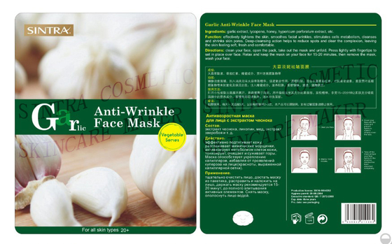Skin Tightening Moisturizing Facial Collagen Mask / Garlic Face Mask SC-02