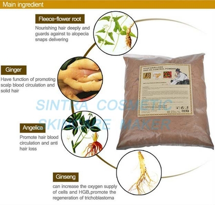 DSY Hair Nourishing Liquid Stop Hair Loss and Oil Control Hair Care Powder - STD-011