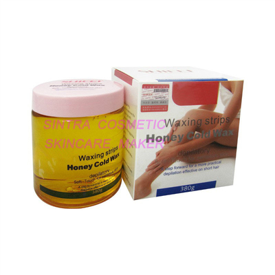 100% Natural Hair Removal Wax Strips , Honey Cold Sugar Wax Kit Set STF1133