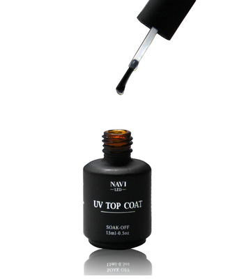 No Cracking / No Fade Nail Soak Nail UV Gel Polish Top Coat 15 Ml