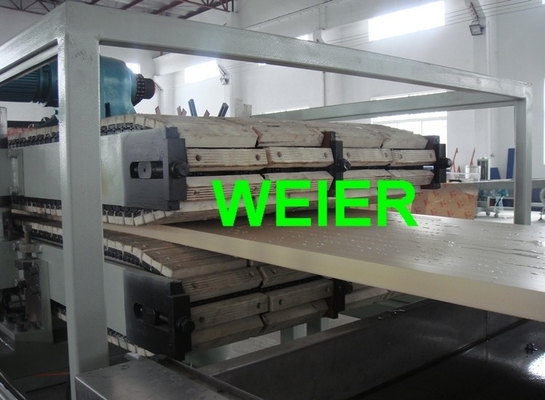 Wood Plastic Composite WPC Board Production Line , CE Certificate SJSZ-92 / 188