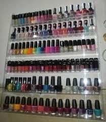 Acrylic Nail Polish Holder Acrylic Display holders With  Beautiful Shape