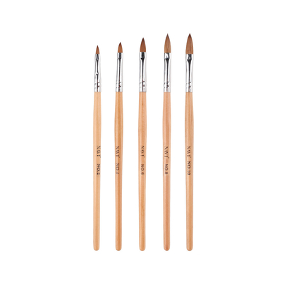 Wooden handle Manicure Nail Brush Durable Painting for Acrylic Nail