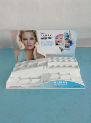 Portable Acrylic Cosmetic Display Stands For Nail Polish Cosmetics