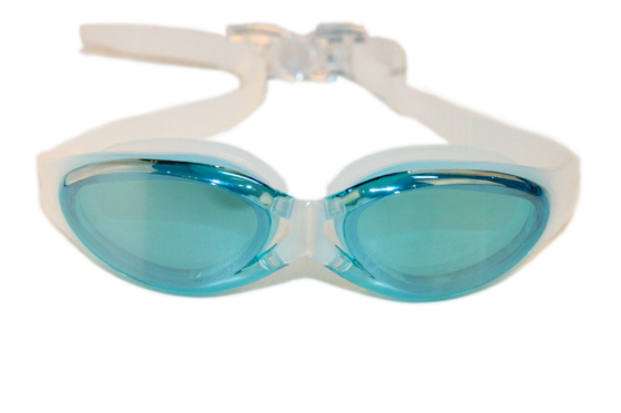 Customized PC Safety Anti UV Swimming Pool Goggles Eco Friendly