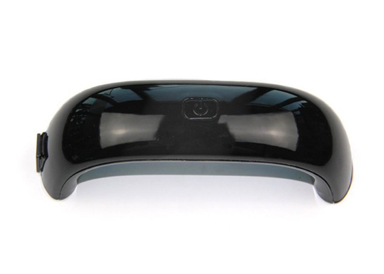 Black 9 Watt LED Lamp Nail Dryer Personal Nail Art Machine With 12 Month Warranty