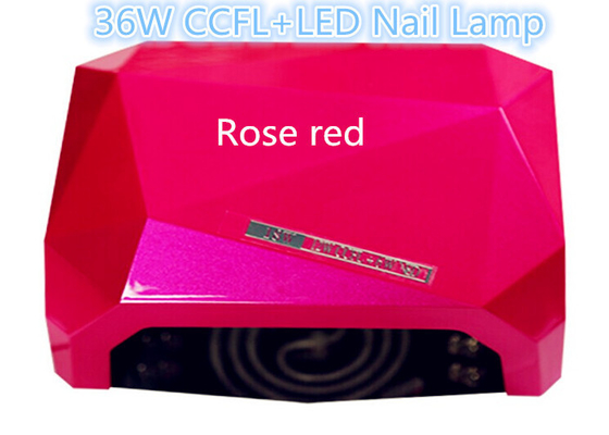 12w CCFL + 24 LED 36 Watt LED Nail Lamp Dryer For Home Diamond Shaped