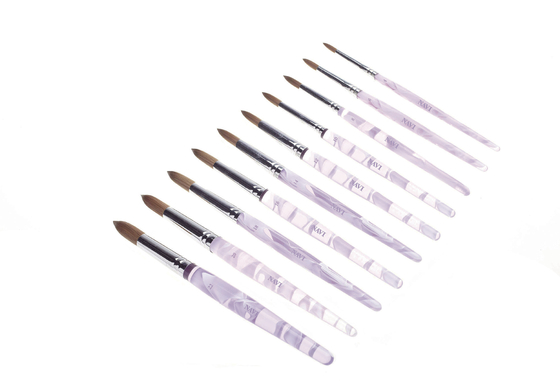 Manicure Pedicure Nail Art Brushes kolinsky sable nail brushes