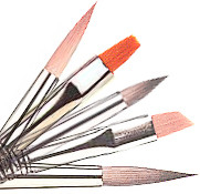 New nail art brush set, best oil painting brush,12pcs per set bristle brush