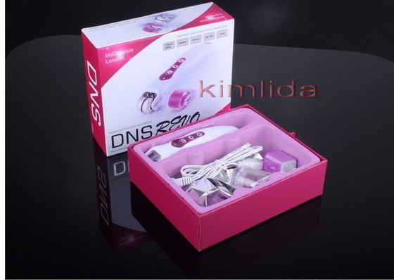 LED Photon / Micro-current Galvanic / Vibrating DNS Microneedle Roller 4 in 1