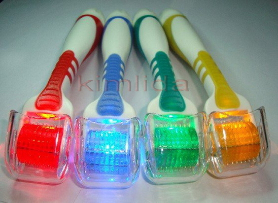 Handheld 540 Needles Titanium LED derma Roller with Changeable head
