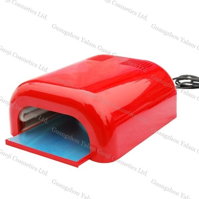 Professional Red 36W UV Nail Lamp Dryer With Harmless 4 * 9W Bulb For Artificial Nails