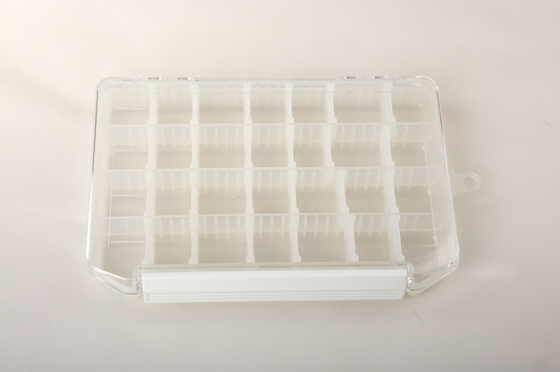 Nail Small Adjustable Jewelry Empty Box , Plastic Acrylic Cosmetic Nail - art Case