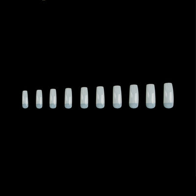 Fashion Long Curve / Square Full Size Artificial Nail Tips