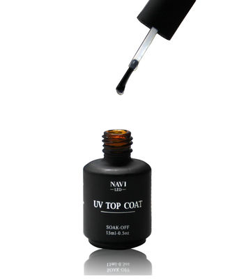 No Cracking / No Fade Nail Soak Nail UV Gel Polish Top Coat 15 Ml