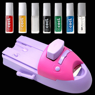 personal use DIY nail art machine, Nail painter, Nail art stamping machine, nail care kit