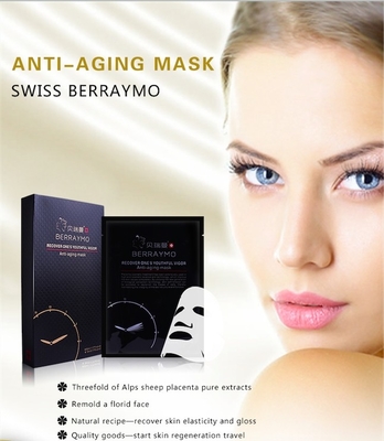 Berraymo-skin care chinese beauty mask 100% Hyaluronic acid anti aging anti wrinkle collagen facial mask face care