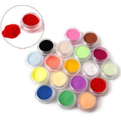 Professional Fashion Acrylic Nail Systems Colored Acrylic Nail Powder